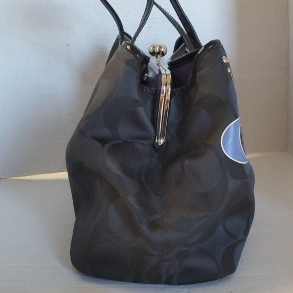 Coach Shoulder Bag Optic C Signature Applique Poppy GLAM TOTE WOMEN'S WOMAN'S - Picture 4 of 15